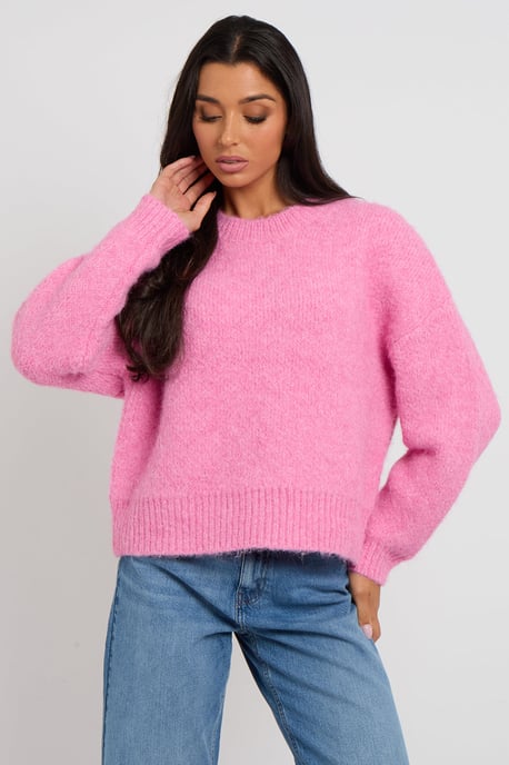 Urban Bliss Pink Wool-Blend Jumper - Image 3
