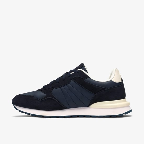 Franco Lace Navy Trainers - Image 2