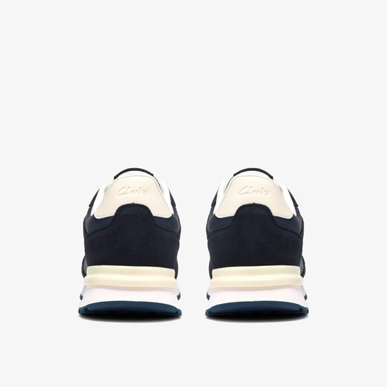 Franco Lace Navy Trainers - Image 5