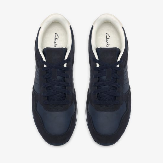 Franco Lace Navy Trainers - Image 6