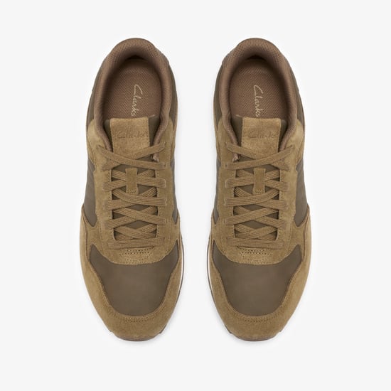Franco Lace Taupe Trainers - Image 6
