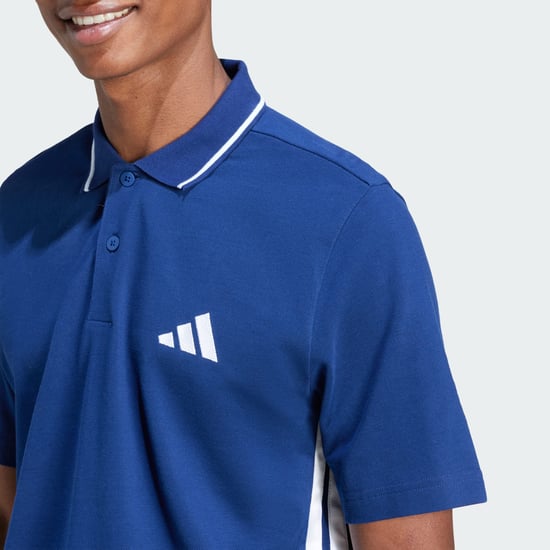 Essentials 3-Stripes Piqué Polo Shirt - Image 5
