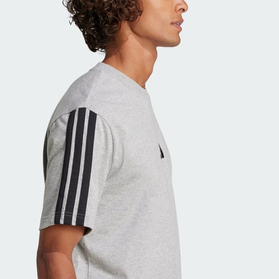 Essentials 3-Stripes Single Jersey Tee - Image 5