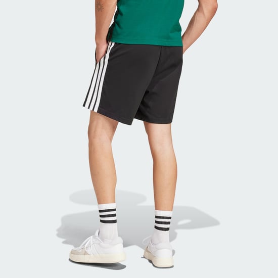 Essentials 3-Stripes Single Jersey Shorts 7-Inch - Image 2