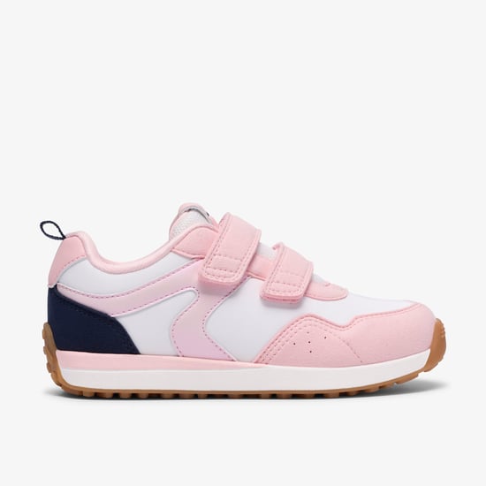 Dyrham Dash K. White/Pink Trainers - Image 1