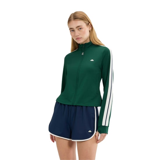 Ellesse Dames Banff Volledige Rits Trainingsjack (Donkergroen) - Image 4