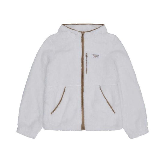 Reebok Dames Double Monkey Fleece Jacket (Crème) - Image 1