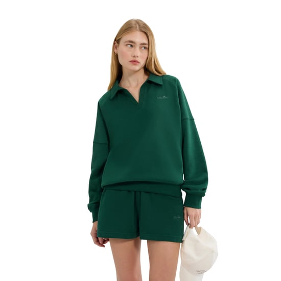 Ellesse Dames/Dames Morcone Sweatshirt (Donkergroen) - Image 1