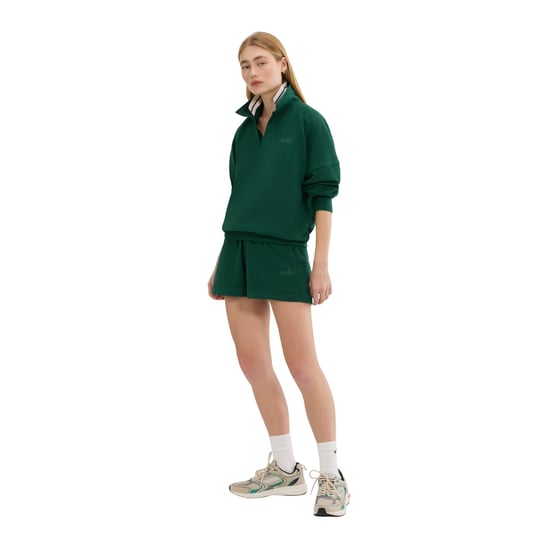 Ellesse Dames/Dames Morcone Sweatshirt (Donkergroen) - Image 4