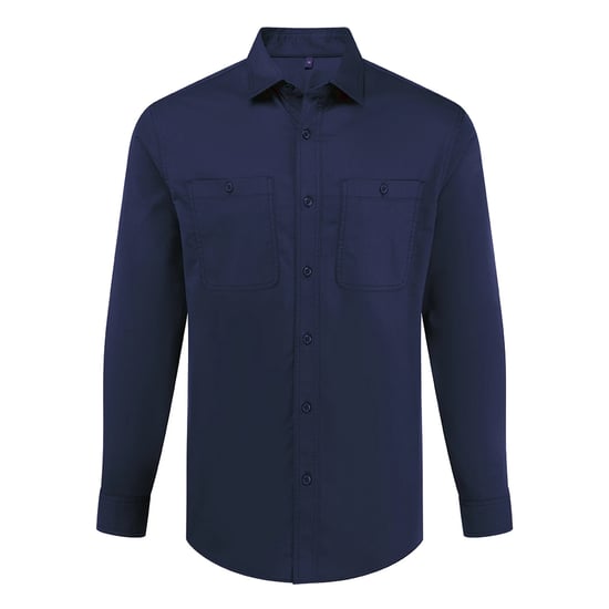 Premier Unisex Adult Utility 2.0 Shirt (Navy) - Image 1