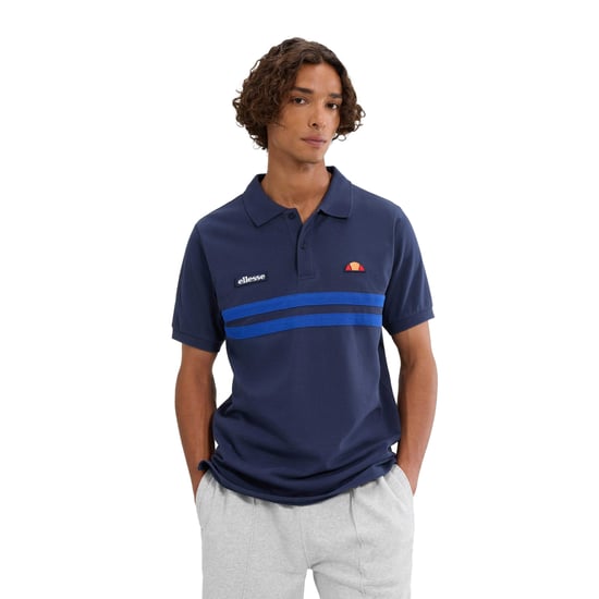 Ellesse Heren Muccia Pique Poloshirt (Navy/Blauw) - Image 1