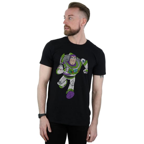 Disney Heren Toy Story 4 Classic Buzz Lightyear T-Shirt (Zwart) - Image 2
