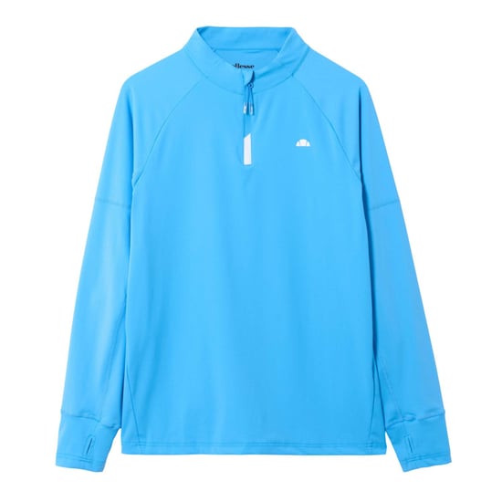 Ellesse Heren Musica Kwart Rits Langsleeve T-shirt (Blauw) - Image 1