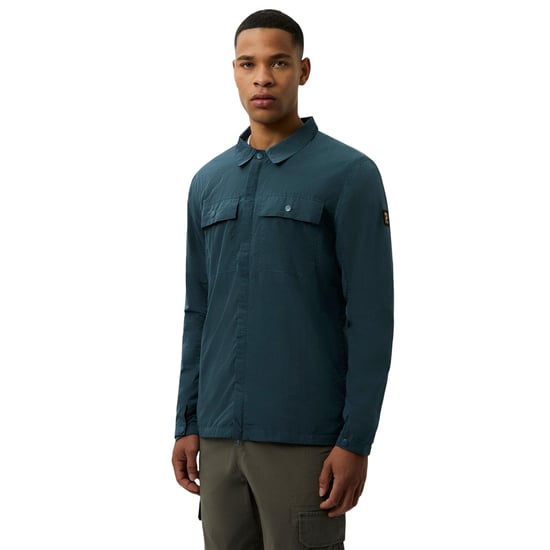 Patrick Mens Jackson Overhemd (Donkerblauw) - Image 1