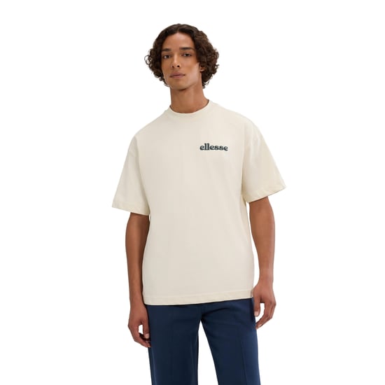 Ellesse Heren Entriamo Achterprint T-Shirt (Off White) - Image 3
