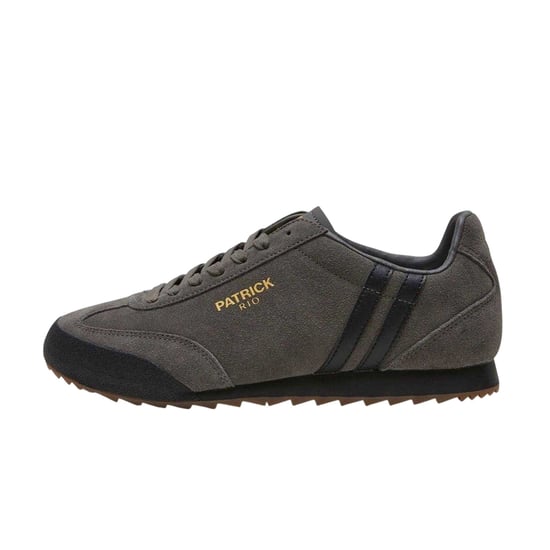 Patrick Mens Rio Suède Sneakers (Houtskool/Zwart) - Image 3