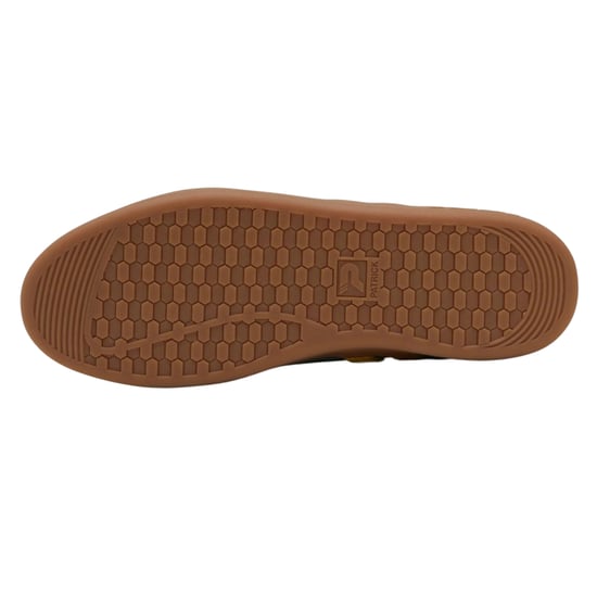 Patrick Mens Monaco Suède Cupsole Sneakers (Groen/Geel) - Image 4