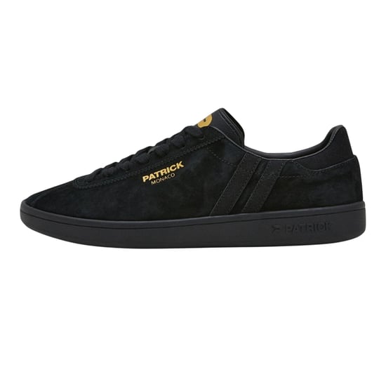 Patrick Mens Monaco Suède Cupsole Sneakers (Zwart) - Image 1
