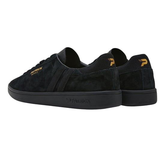 Patrick Mens Monaco Suède Cupsole Sneakers (Zwart) - Image 2