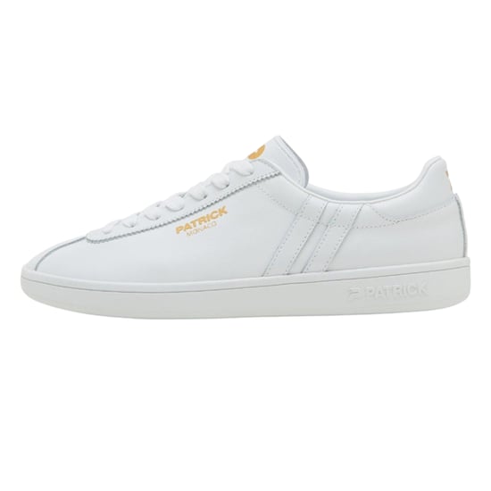 Patrick Mens Monaco Suède Cupsole Sneakers (Wit) - Image 1