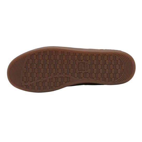 Patrick Mens Monaco Suède Cupsole Sneakers (Olijf/Zwart) - Image 4
