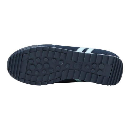 Patrick Mens Dijon Suede Running Trainers (Navy/Sky Blue) - Image 4