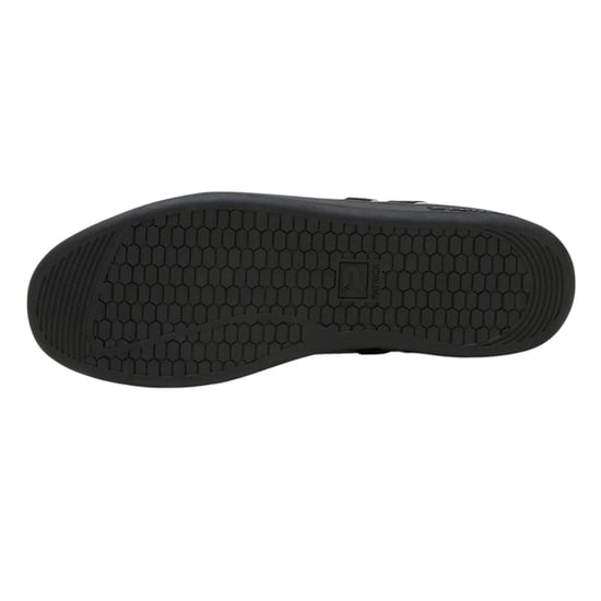 Patrick Mens Monaco Suède Cupsole Sneakers (Charcoal/Zwart) - Image 4