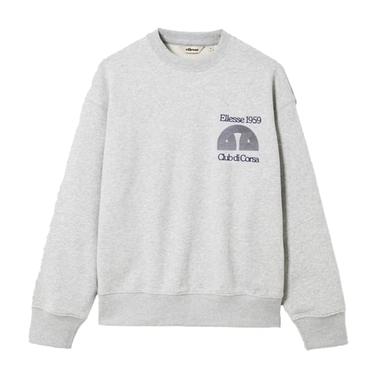 Ellesse Heren Club Di Corsa Sweatshirt (Lichtgrijs) - Image 1