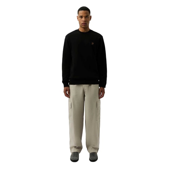 Patrick Mens Oscar Crew Neck Sweatshirt (Black) - Image 3