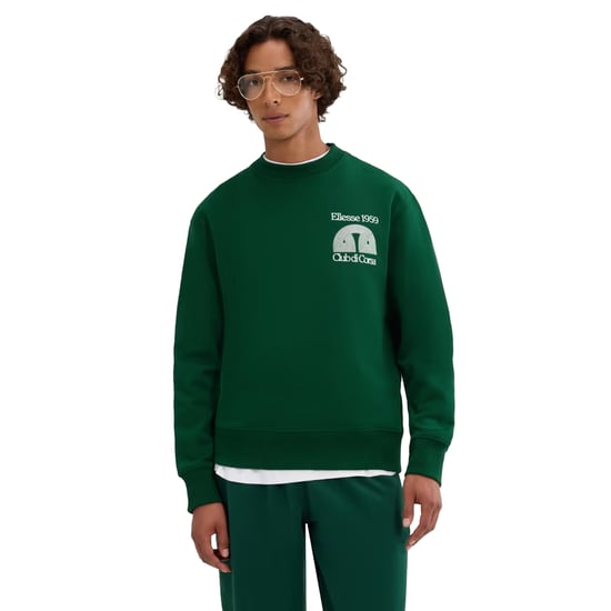 Ellesse Heren Club Di Corsa Sweatshirt (Donkergroen) - Image 3
