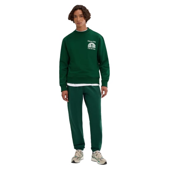 Ellesse Heren Club Di Corsa Sweatshirt (Donkergroen) - Image 4