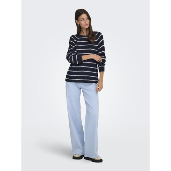 Jacqueline de Yong Jdyellen ls oneck raglan pullover knt dessin - Image 2