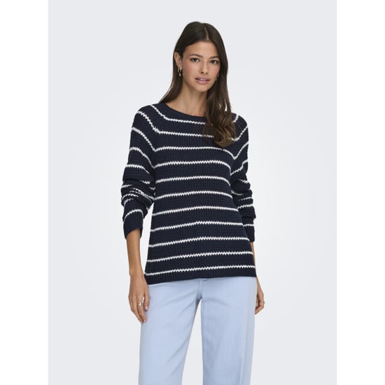 Jacqueline de Yong Jdyellen ls oneck raglan pullover knt dessin - Image 4