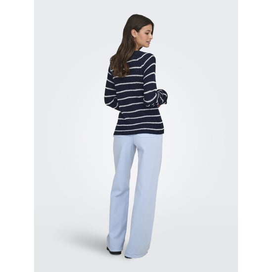 Jacqueline de Yong Jdyellen ls oneck raglan pullover knt dessin - Image 5