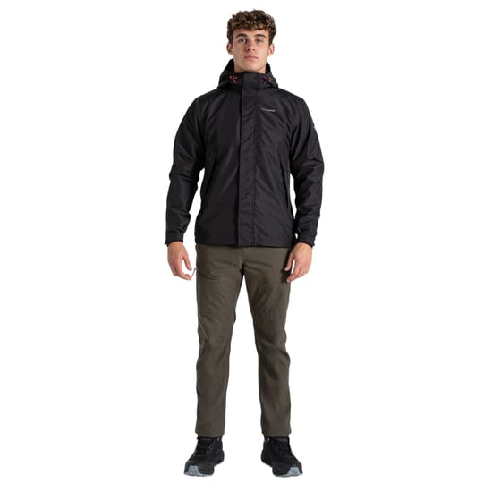 Craghoppers Mens Ossus Waterproof Jacket (Black) - Image 3