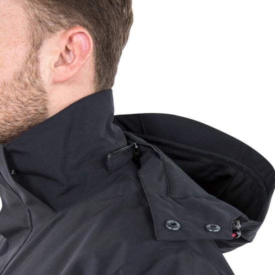 Mens Oswalt DLX Waterproof Jacket (Black) - Image 4