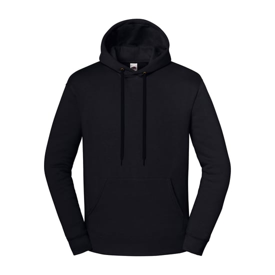 Fruit of the Loom Unisex Adult Iconic Premium Hoodie (Black) - Image 1