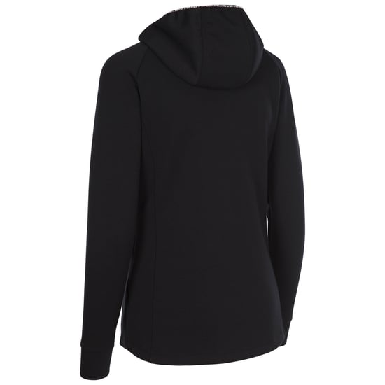 Womens/Ladies Anais DLX Hoodie (Black) - Image 2