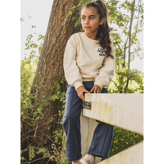 Looxs Revolution Wide leg broekje lurex voor meisjes in de kleur - Image 1