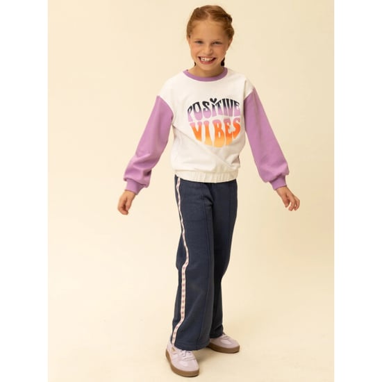 Looxs Revolution Wide leg broekje lurex voor meisjes in de kleur - Image 5