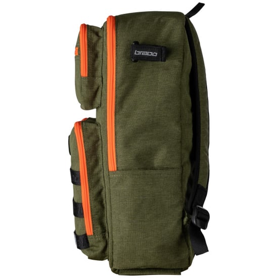 Brabo backpack traditional d. gn/orange hockey rugzak - - Image 6