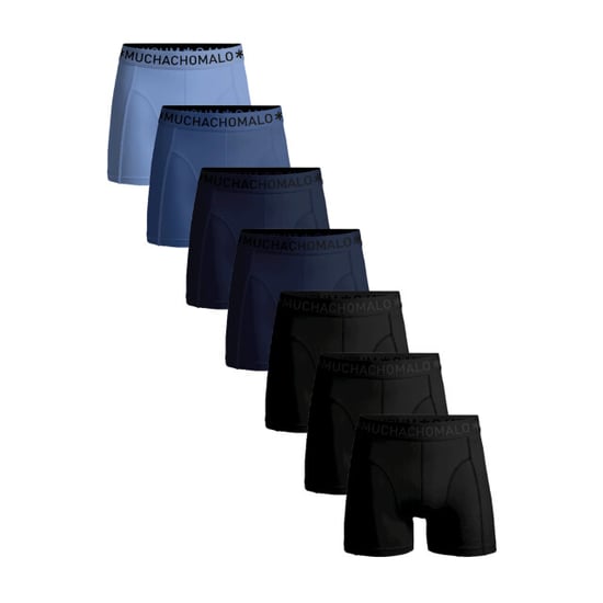 Muchachomalo Heren 7-pack boxershorts effen - Image 1