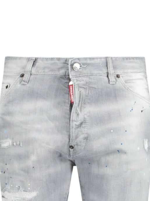 Cool Guy Paint Splash Jeans in Grey - Image 3