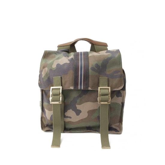 Valentino Military Canvas Backpack - Image 1