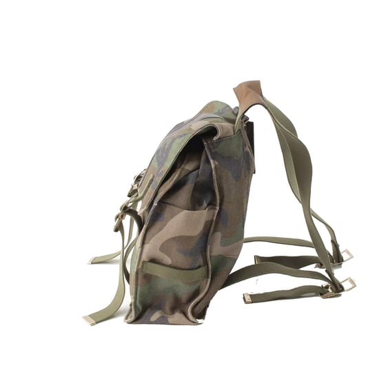 Valentino Military Canvas Backpack - Image 3