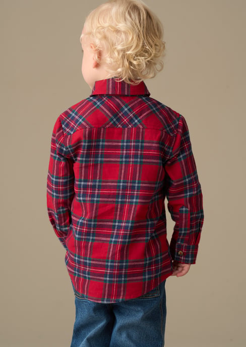 Camden Brushed Shirt With Bow Tie - Image 3