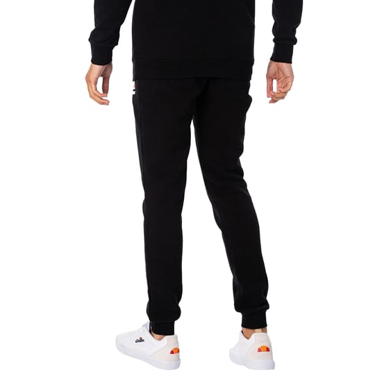 Ellesse Mens Ovest Jogging Bottoms (Anthracite) - Image 2