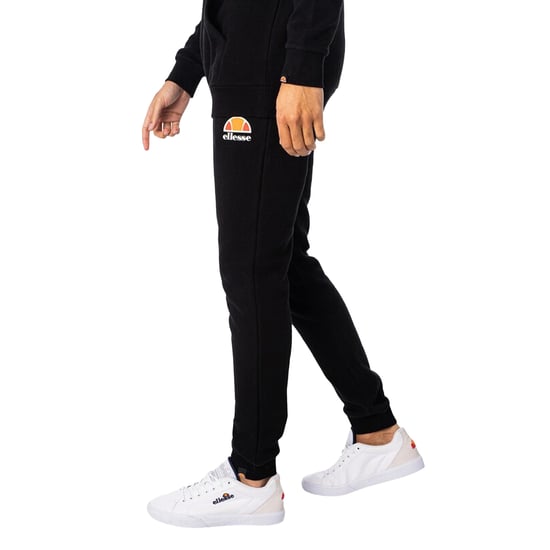 Ellesse Mens Ovest Jogging Bottoms (Anthracite) - Image 3
