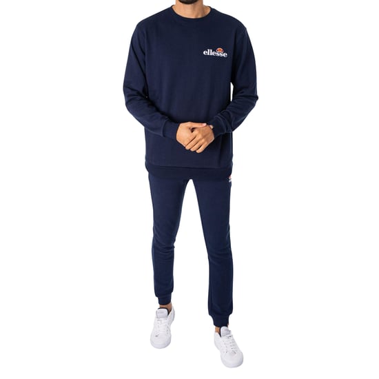 Ellesse Mens Ovest Jogging Bottoms (Navy) - Image 5