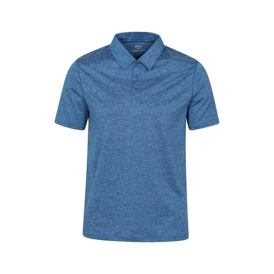 Mountain Warehouse Heren Agra gestreept poloshirt (Blauw) - Image 1